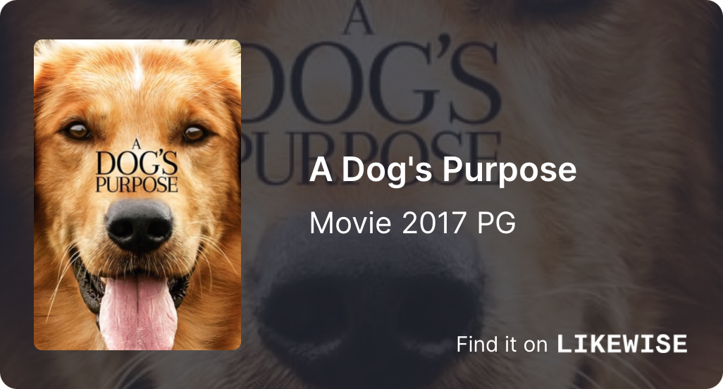 is a dogs purpose still coming out