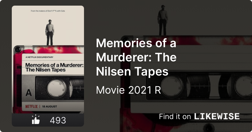 Memories Of A Murderer The Nilsen Tapes Likewise Tv 8047