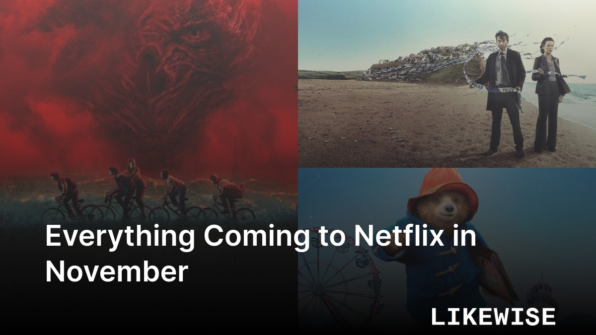 Everything Coming to Netflix in November
